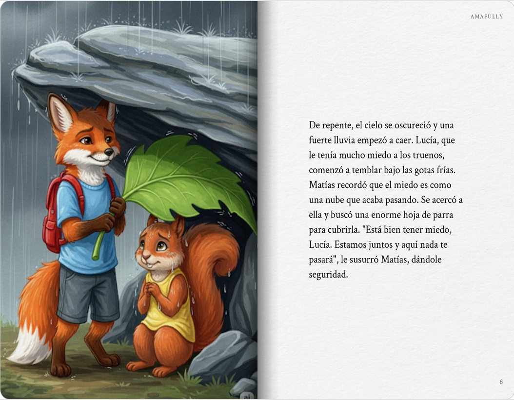Page 6 of Matías and the Path of Brave Hearts